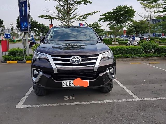 Bán Toyota Fortuner 2.7V 4x4 AT năm sản xuất 2017, màu nâu, 2 cầu, máy xăng