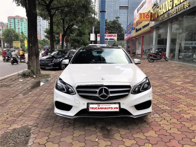 Bán Mercedes E400 AMG năm sản xuất 2014, màu trắng, nhập khẩu nguyên chiếc