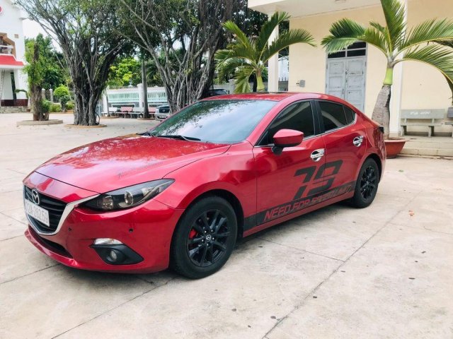 Bán Mazda 3 1.5AT năm sản xuất 2016, màu đỏ, nhập khẩu, xe sử dụng bảo dưỡng kỹ