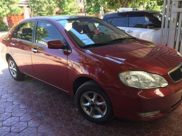 Bán Toyota Corolla altis năm 2003, màu đỏ, giá chỉ 235 triệu