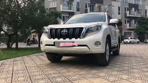 Bán Toyota Prado AT đời 2016, màu trắng, nhập khẩu Nhật Bản 