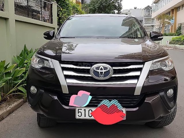 Bán xe Toyota Fortuner đời 2017, màu nâu, nhập khẩu