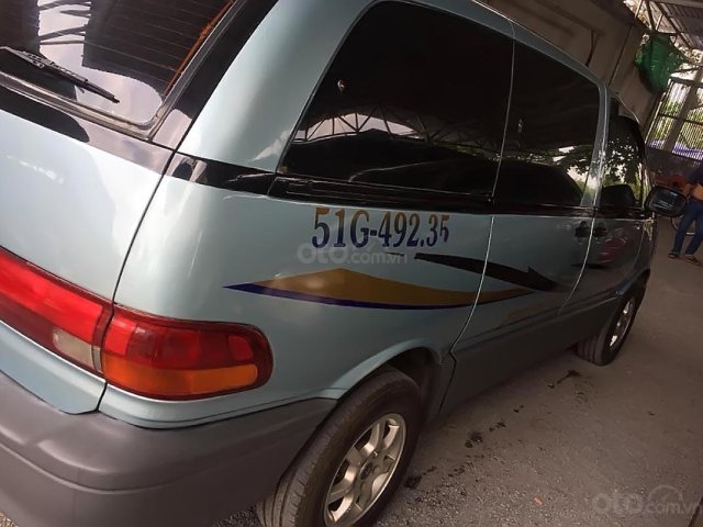 Bán xe Toyota Previa sx 1990, số sàn, máy xăng, màu xanh0