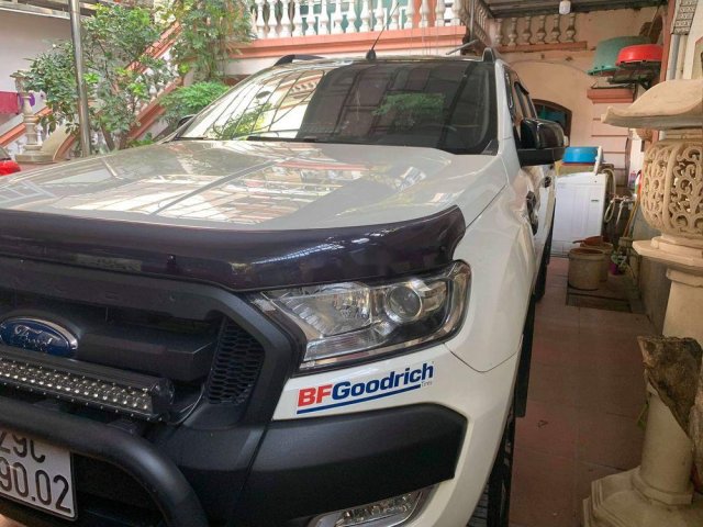 Bán Ford Ranger Wildtrak sản xuất năm 2017, màu trắng, nhập khẩu, xe còn mới0