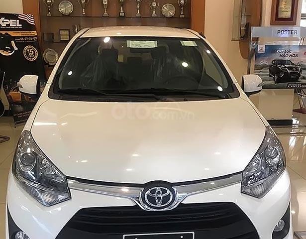 Bán xe Toyota Wigo 1.2G MT đời 2019, màu trắng, nhập khẩu