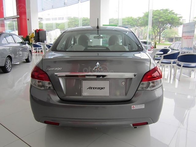 Bán Mitsubishi Attrage 1.2 MT Eco năm sản xuất 2019, màu xám, xe nhập, 375tr0