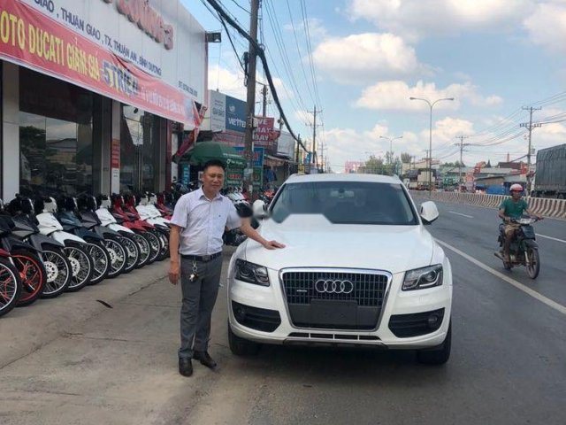 Bán Audi Q5 2010, màu trắng, nhập khẩu, số tự động