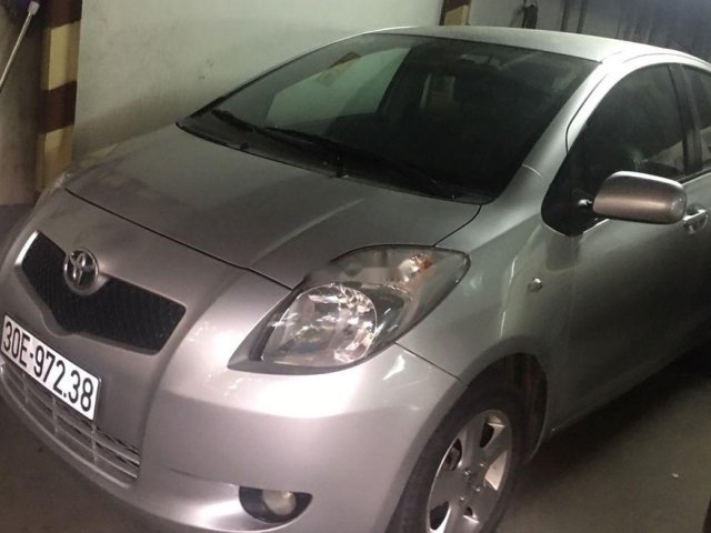 Bán Toyota Yaris 1.3AT đời 2008, màu bạc, nhập khẩu  