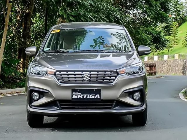 Bán Suzuki Ertiga GLX 1.5 AT sản xuất năm 2019, màu xám, xe nhập, giá chỉ 549 triệu0