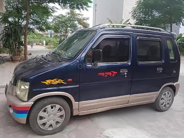 Bán xe Suzuki Wagon R+ đời 2005, màu xanh dưa0