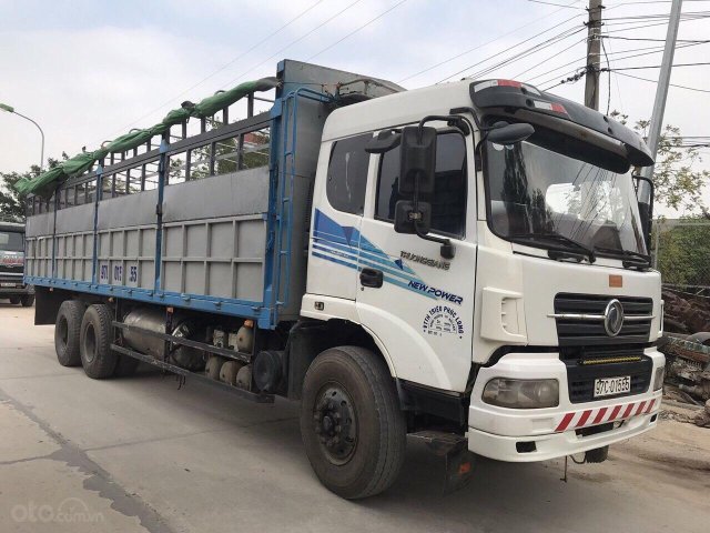 Bán xe tải 3 chân Dongfeng Trường Giang cầu thật đời tải 14.4 tấn, giá rẻ có thương lượng0