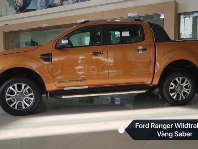 Cần bán Ford Ranger Wildtrack sản xuất năm 2018, màu nâu, nhập khẩu, giá chỉ 838 triệu0
