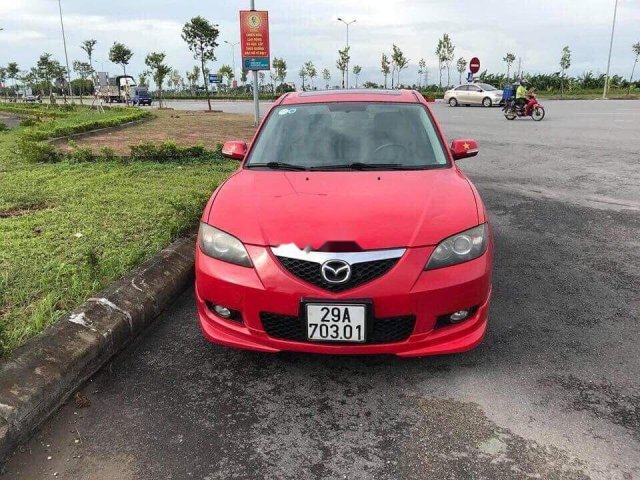 Cần bán gấp Mazda 3 đời 2009, màu đỏ, xe còn nguyên bản0