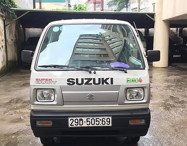 Bán Suzuki Super Carry Van sản xuất 2017, màu trắng còn mới