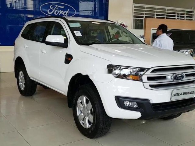 Bán Ford Everest đời 2019, màu trắng, nhập khẩu Thái Lan0