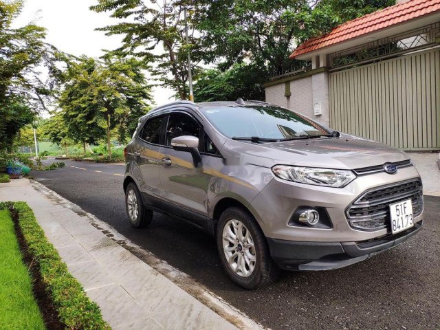 Bán Ford EcoSport 1.5AT Titanium đời 2016, màu bạc0