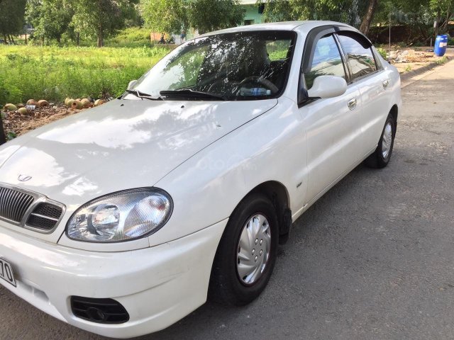 Daewoo Lanos sx đời 2003, màu trắng, nhập khẩu, 88 triệu