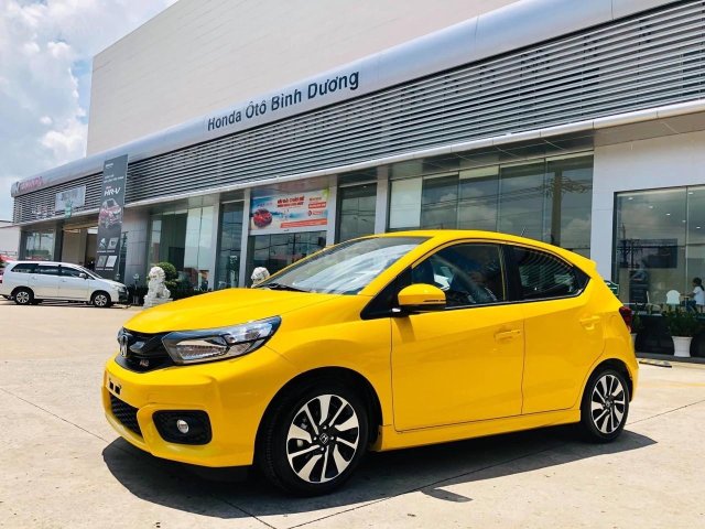 Bán Honda Brio RS 2019 nhập khẩu trả góp Bình Dương0