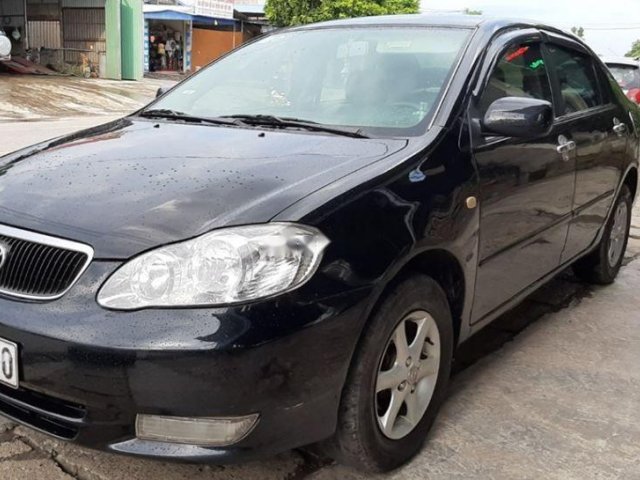 Bán Toyota Corolla altis đời 2002, màu đen, 225tr0