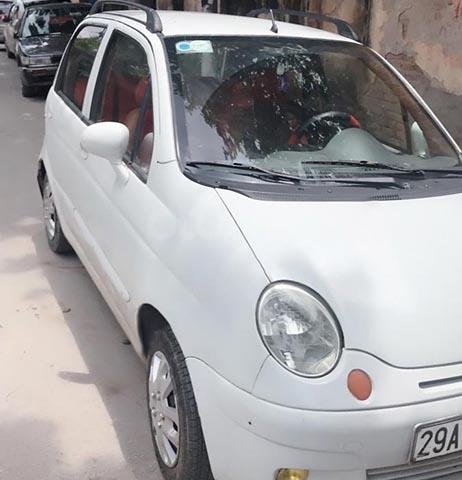 Cần bán xe Daewoo Matiz SE 0.8 MT sản xuất năm 2007, màu trắng, biển HN