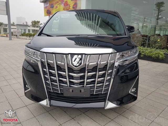 Đại lý Toyota Thái Hòa- Từ Liêm, Toyota Alphard 2019, màu đen, nhập khẩu, LH 0975 882 1690