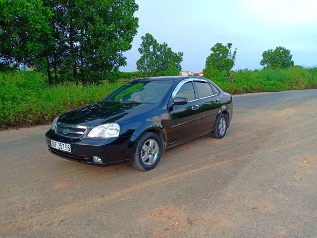 Bán Daewoo Lacetti sản xuất 2009, màu đen số sàn