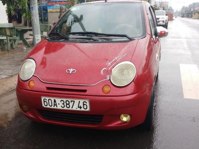 Bán lại xe Daewoo Matiz SE sản xuất năm 2007, màu đỏ, giá tốt0