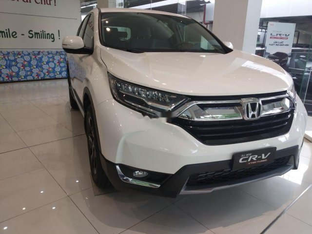 Bán xe Honda CR V 2019, màu trắng, nhập khẩu. Mới hoàn toàn0