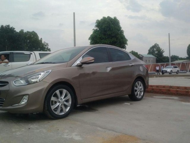 Bán Hyundai Accent năm sản xuất 2013, màu nâu, xe nhập, giá chỉ 350 triệu