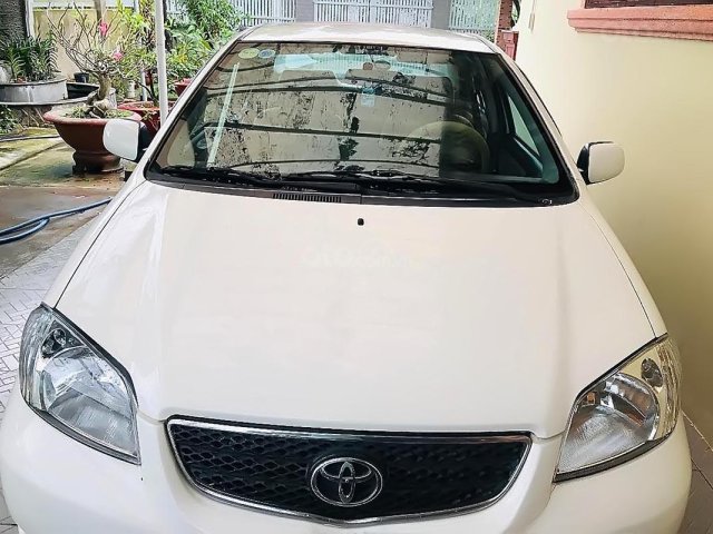 Chính chủ bán Toyota Vios 1.5G đời 2003, màu trắng  0