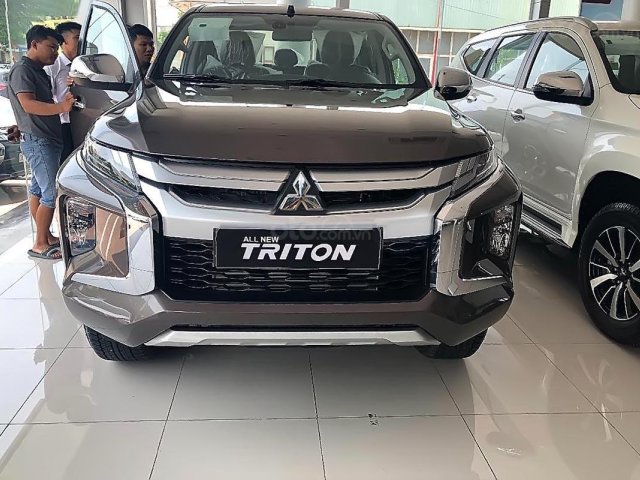 Bán ô tô Mitsubishi Triton đời 2019, màu nâu, nhập khẩu, 730 triệu
