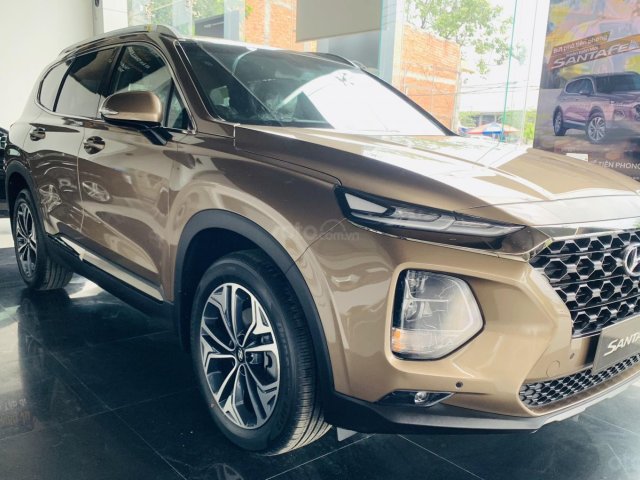 Hyundai Santa Fe 2019 xăng cao cấp, xe giao ngay tặng full PK, LH 0934545215