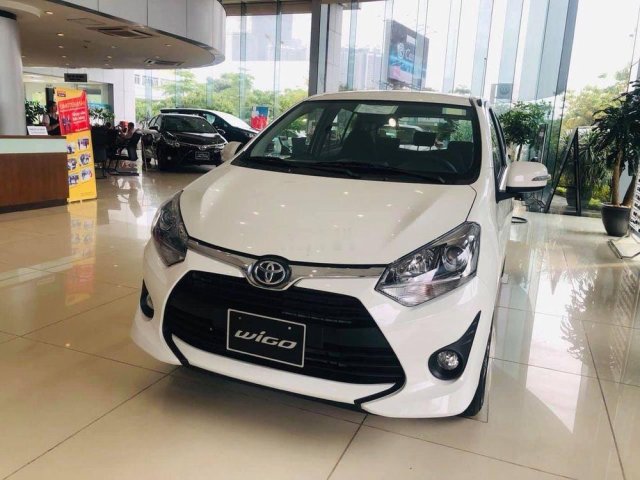 Bán xe Toyota Wigo đời 2019, màu trắng, nhập khẩu