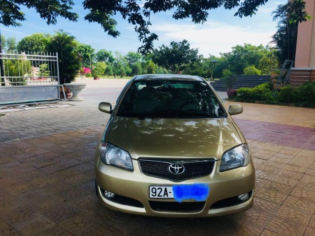 Bán Toyota Vios đời 2006, màu vàng, xe nhập0