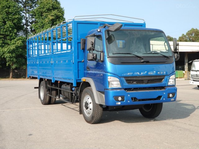 Xe tải Nhật Bản Mitsubishi Fuso Canter 12.8RL thùng mui bạt – 7.3 tấn trả góp 80%0