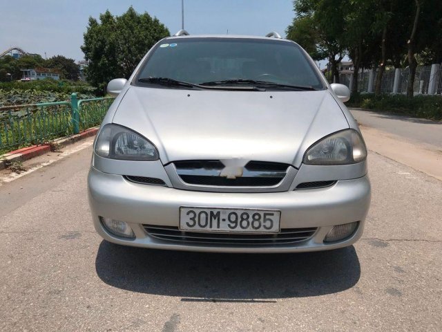 Bán Chevrolet Vivant CDX đời 2009, màu bạc như mới  0