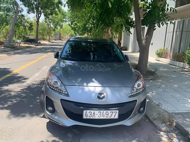 Bán ô tô Mazda 3 S sản xuất 2014, màu bạc chính chủ, giá 465tr0