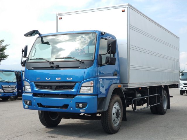 Bán xe tải 7 tấn Nhật Bản Mitsubishi Fuso Canter12.8 RL thùng kín dài 6m9 - trả góp0