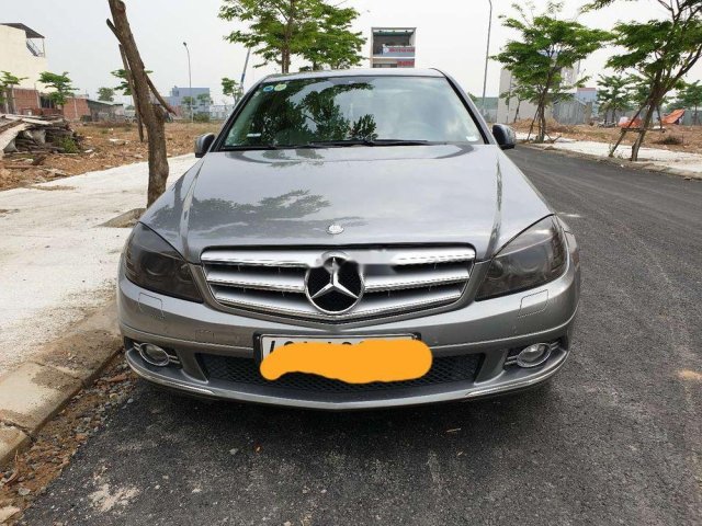 Bán Mercedes C200 đời 2010, màu xám0