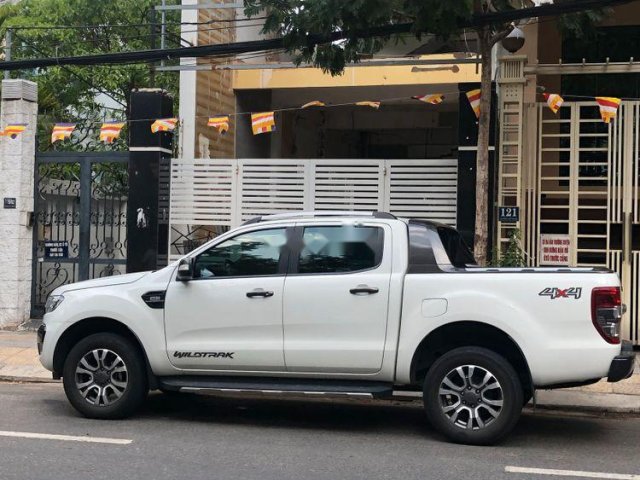 Bán Ford Ranger 2017, màu trắng, máy êm