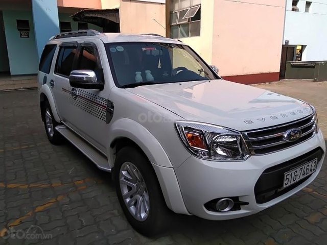 Bán Ford Everest 2.5L 4x2 AT 2013, màu bạc  0