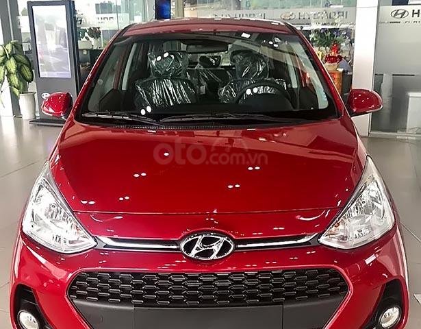 Bán Hyundai Grand i10 1.2 AT đời 2019, màu đỏ giá cạnh tranh