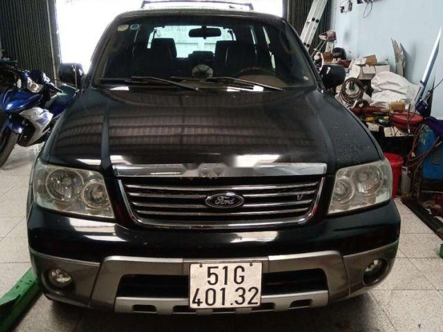 Bán Ford Escape Limited sản xuất năm 2004, màu đen, xe nhập0