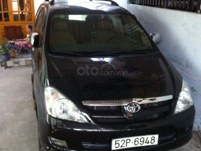 Cần bán Toyota Innova năm 2008, màu đen, 350tr