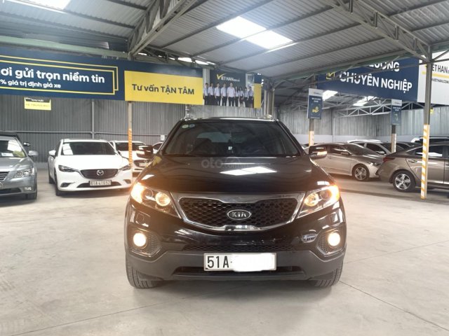 Hãng bán Sorento full xăng 2012, màu đen, đúng chất, biển TP, giá TL, hỗ trợ góp