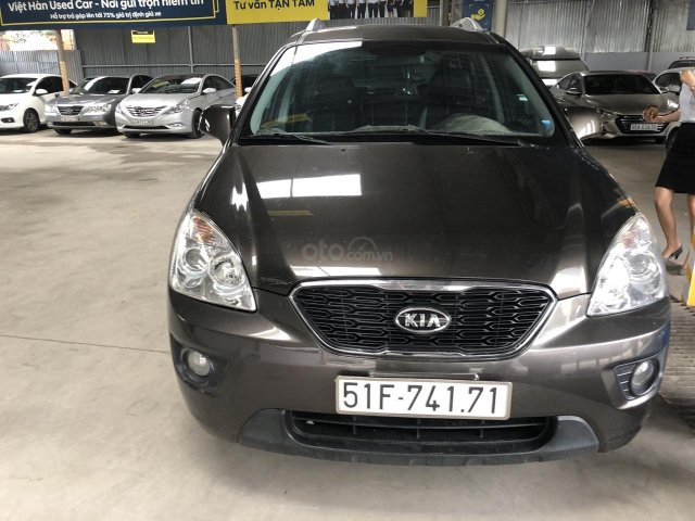 Bán Kia Carens EX 2.0MT màu nâu titan số sàn sản xuất 2016, biển Sài Gòn0