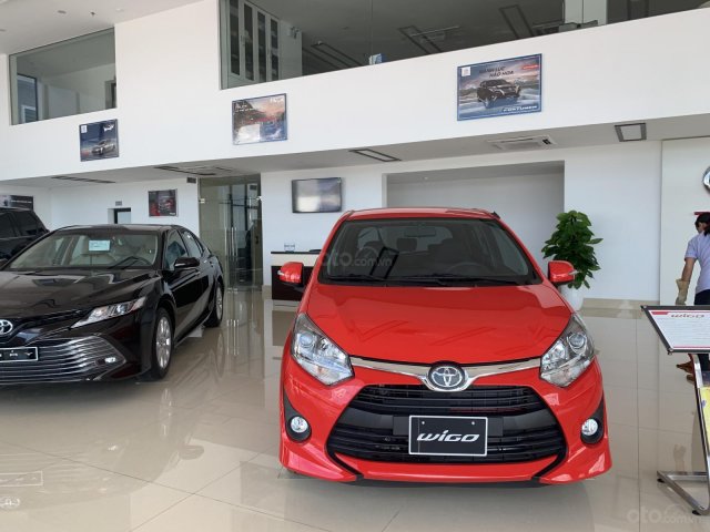 Toyota Wigo số tự động chiếc giá rẻ nhất tại Nghệ An, hỗ trợ trả góp lên tới 85%, đủ màu, giao ngay0