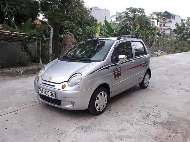 Bán xe Matiz màu bạc bản đủ SE, xe chất, không chạy taxi, nội ngoại thất sạch sẽ, máy nổ êm