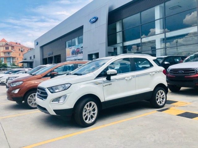 Cần bán gấp Ecosport Titanium 1.5 màu trắng, đưa trước 1xx triệu, có sẵn giao nhanh