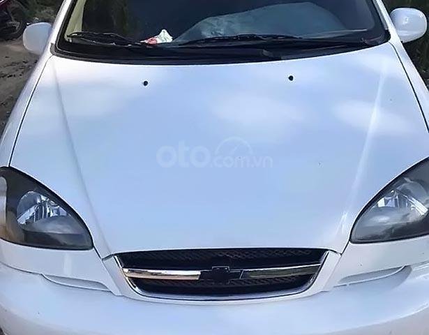 Xe Chevrolet Vivant CDX MT năm sản xuất 2008, màu trắng0